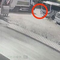 Kör nokta faciası! Küçük kızı görmedi