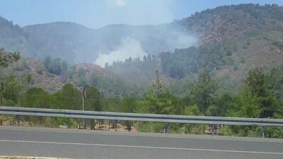 Köyceğiz'deki yangın kontrol altında