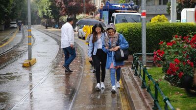 Bu bölgeler için sağanak uyarısı