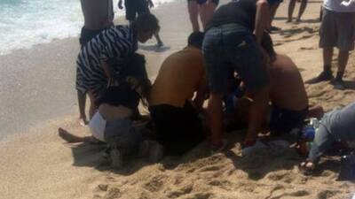 Antalya'da denize giren Alman turist kurtarılamadı