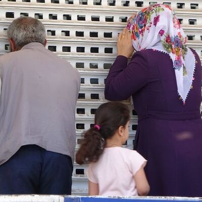 Duyan koştu! Saatlerce beklediler