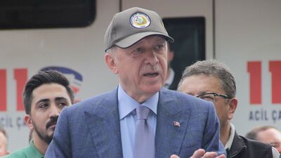 Cumhurbaşkanı Erdoğan'dan yangın bölgesinde açıklamalar