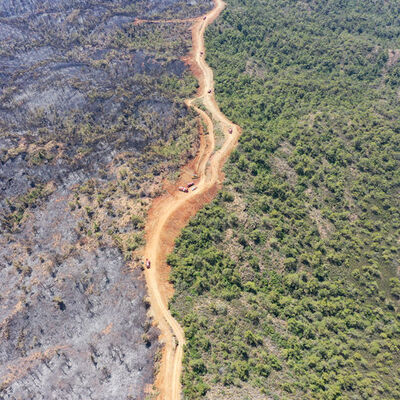 Marmaris'te son durum! 4 bin 500 hektar kül oldu