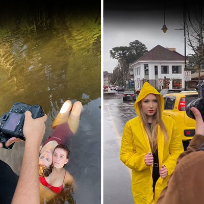 Kusursuz fotoğraflar böyle çekiliyormuş!