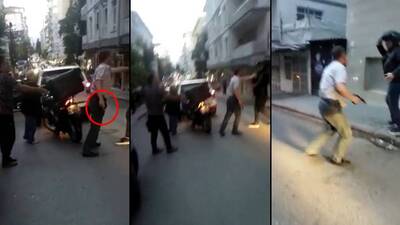 Silahlı trafik magandası yürekleri ağza getirdi!