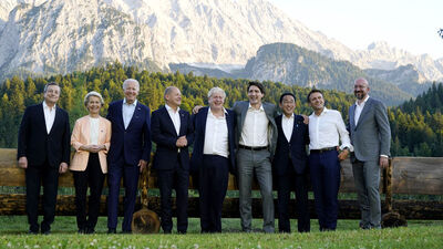 G7 liderleri Putin ile böyle alay etti