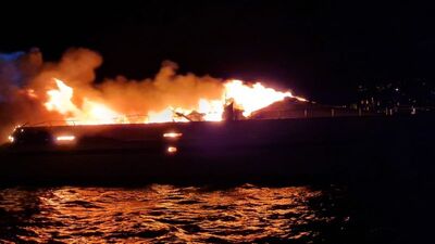 Bodrum'da milyonluk yat küle döndü