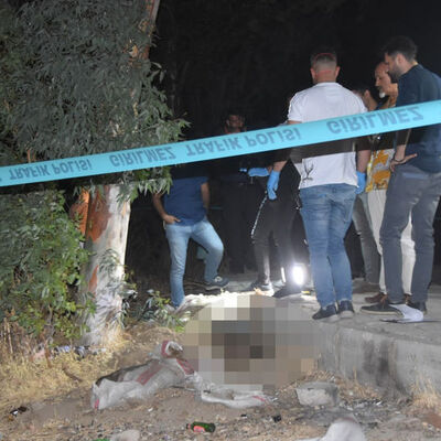 Kum dolu çuvaldan cansız beden çıktı!