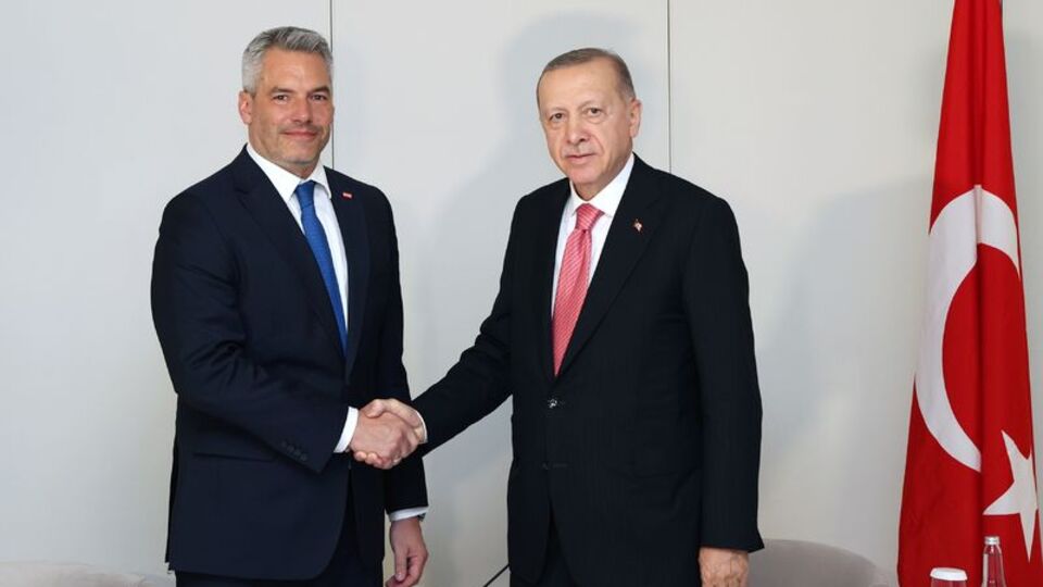 Cumhurbaşkanı Erdoğan, Avusturya Başbakanı ile görüştü