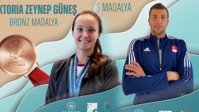 Millilerden iki madalya birden!