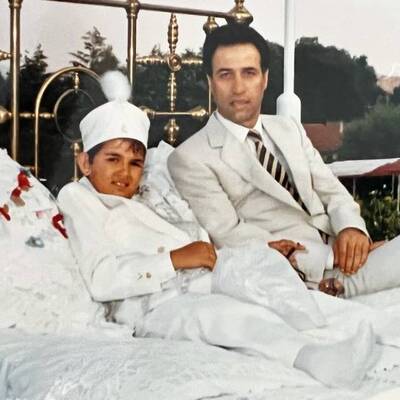 "Benim melek babam..."