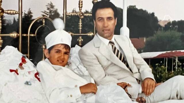 "Benim melek babam..."