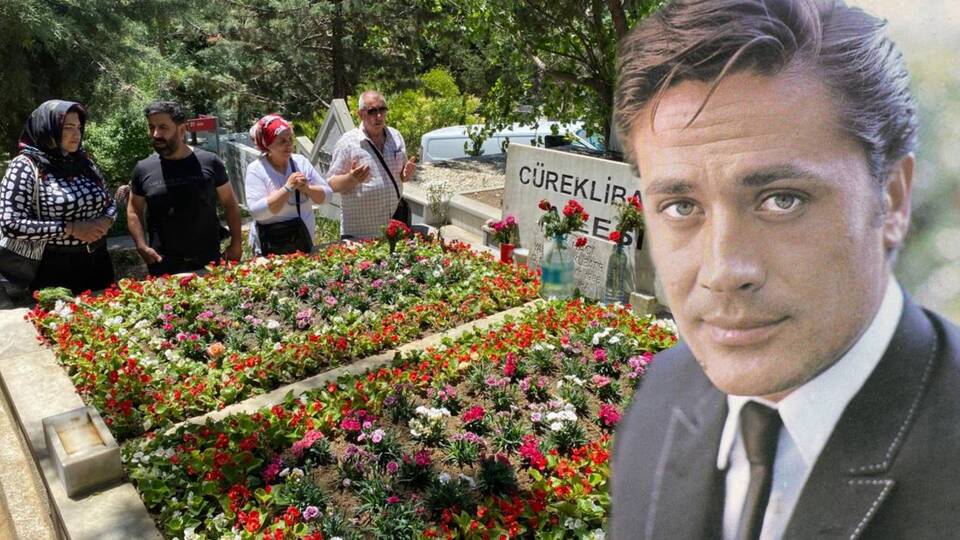 Sevenleri Cüneyt Arkın'ın mezarını boş bırakmıyor