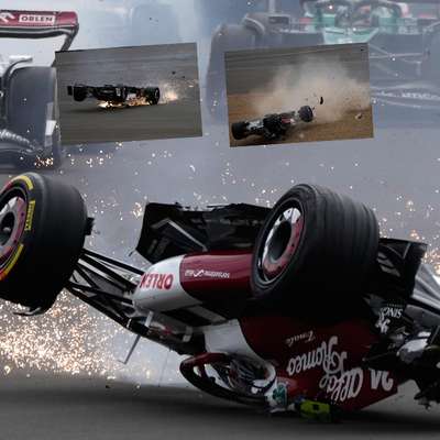 Formula 1'de korkunç kaza