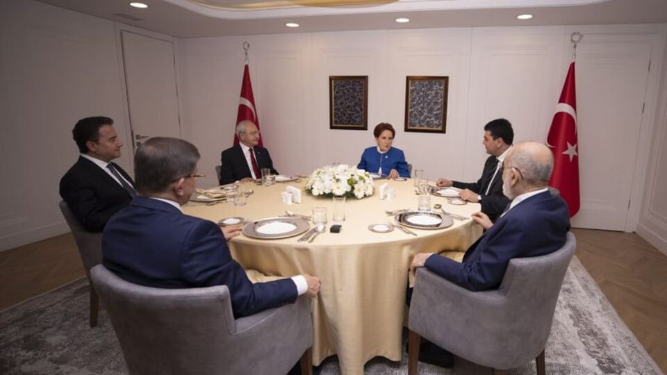 Altılı masa 7 Ağustos'ta toplanıyor