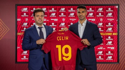 Zeki Çelik, resmen Roma'da