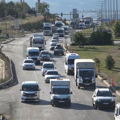 Tatil yolculuğu başladı