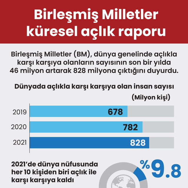 Birleşmiş Milletler küresel açlık raporu