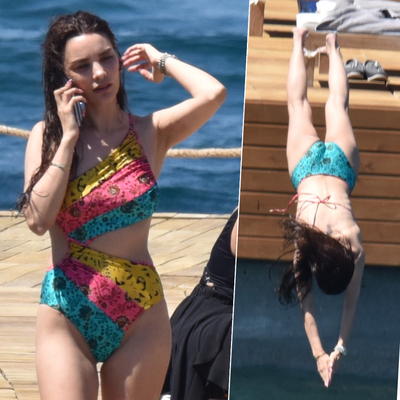 Sıcağa dayanamadı