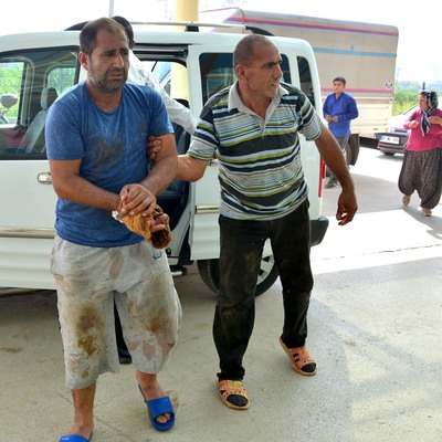 Acemi kasaplar hastanelere akın etti