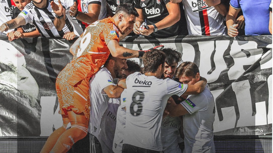 Beşiktaş geriden geldi