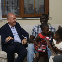 Hakarete uğrayan Senegalli'ye ziyaret