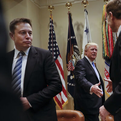 Trump Musk'a yüklendi