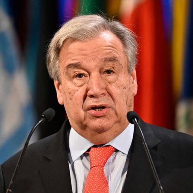 Guterres'ten BM Güvenlik Konseyi'ne 'Suriye' çağrısı