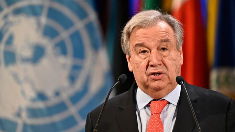 Guterres'ten BM Güvenlik Konseyi'ne 'Suriye' çağrısı