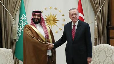 Cumhurbaşkanı Erdoğan, Prens Selman'la görüştü