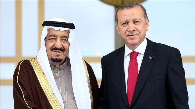 Cumhurbaşkanı Erdoğan Suud Kralı ile görüştü