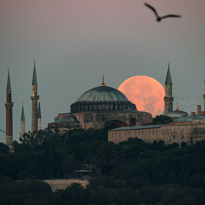 Türkiye'de Dolunay!