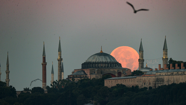 Türkiye'de Dolunay!