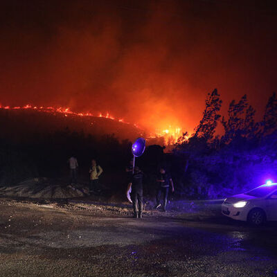 Datça ve Çeşme yangınları kontrol altında