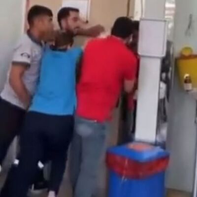 Sağlık çalışanlarına şiddeti kapı önledi!