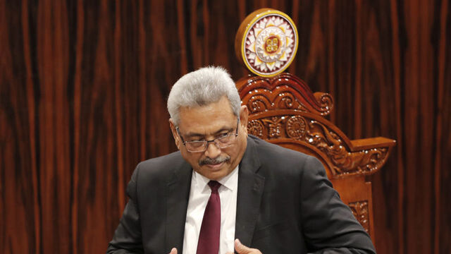 Sri Lanka lideri e-postayla istifa etti
