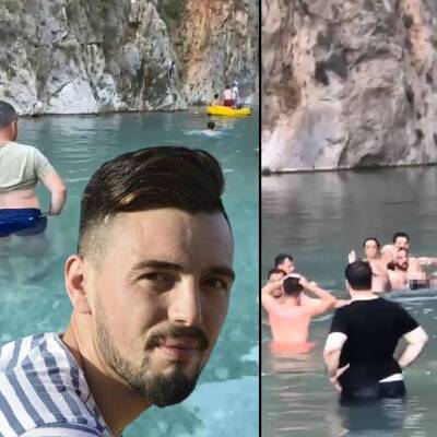 Kanyonda acı olay! Kahreden anlar...