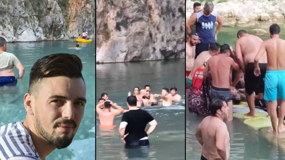 Kanyonda acı olay! Kahreden anlar...