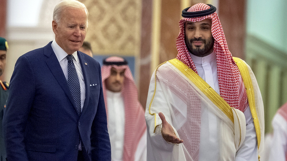 Biden'ın Veliaht Prens ile buluşmasında dikkat çeken detaylar