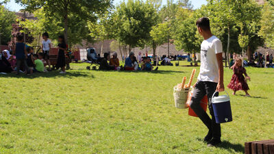 Diyarbakır'da sıcaklık 40 dereceyi aştı!