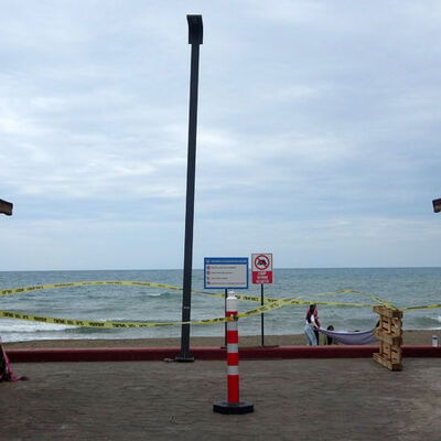 Plajda feci ölüme soruşturma!