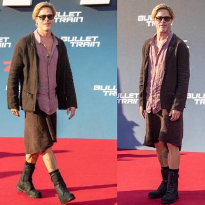 Kırmızı halıya etekle çıktı!