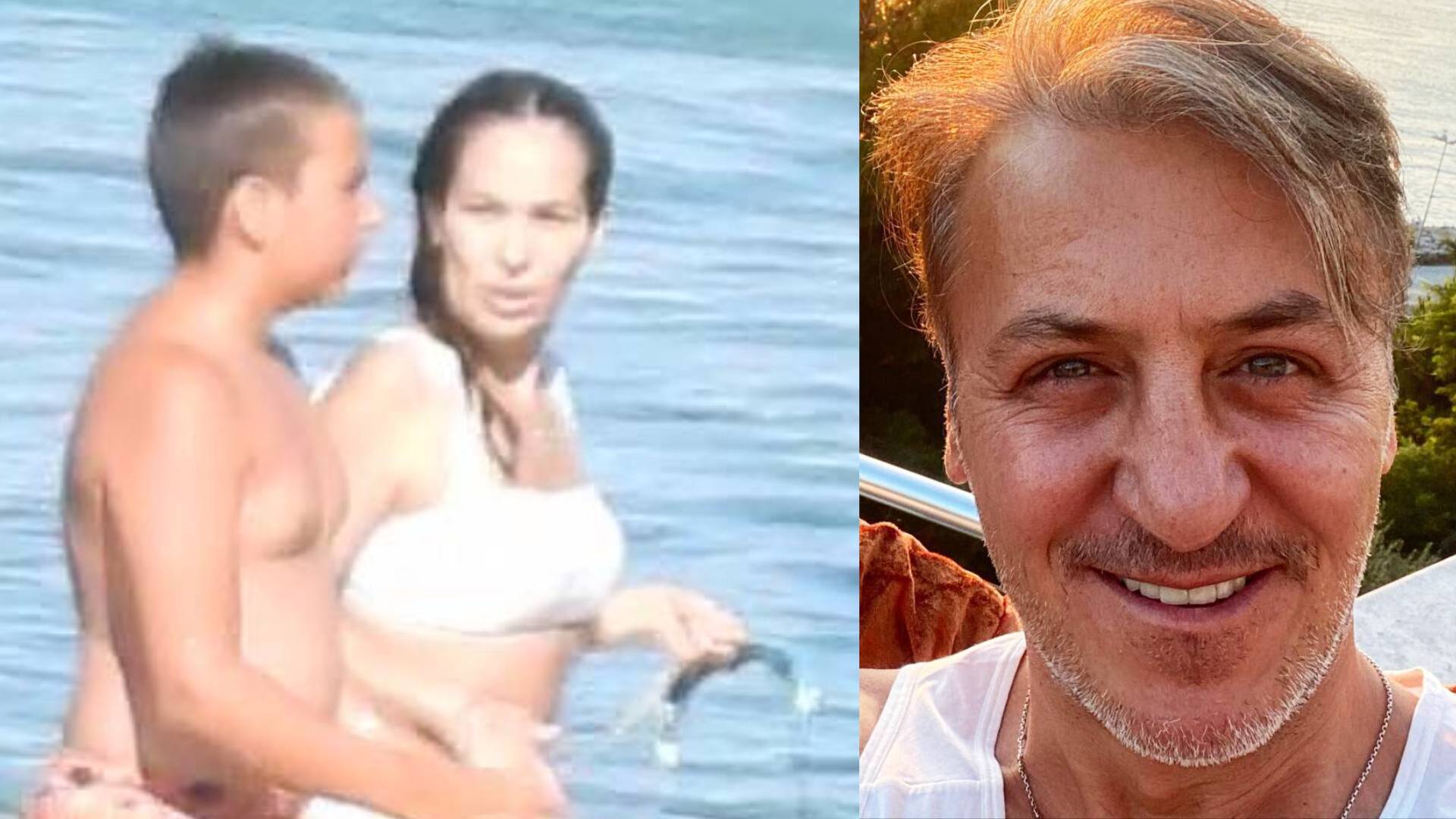 Barış Falay ve Ailesi Çeşme'de Tatil Keyfi Yapıyor