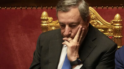 İtalya Başbakanı Draghi'den bir istifa kararı daha