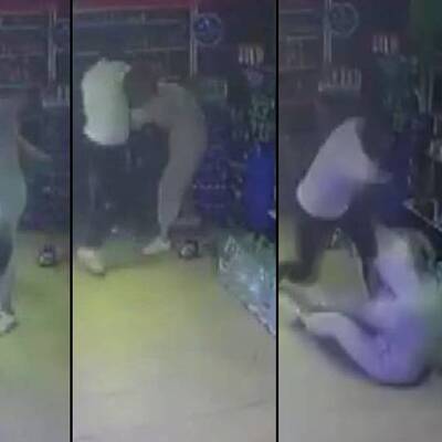 Kan donduran görüntü! Önce taciz sonra feci dayak