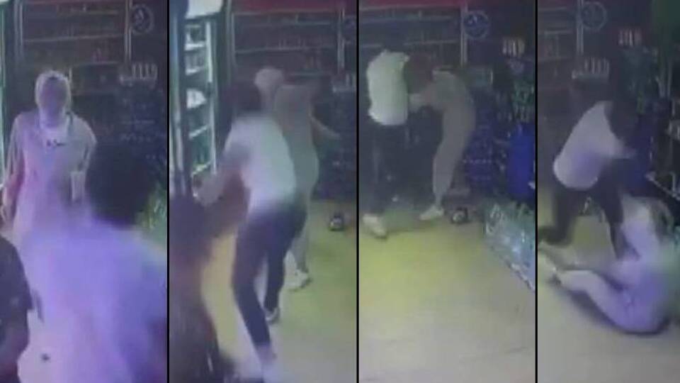 Kan donduran görüntü! Önce taciz sonra feci dayak