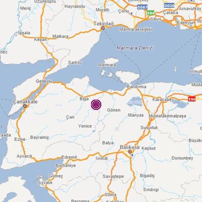 Balıkesir'de 4,6 büyüklüğünde deprem!
