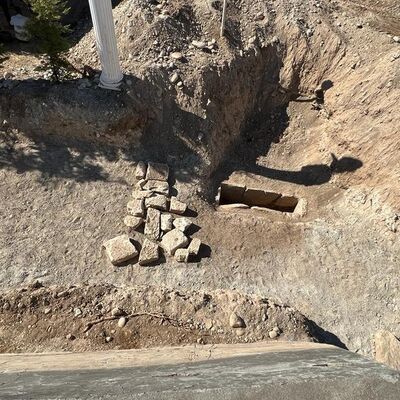 Su deposunu yenilerken bakın neler buldular!