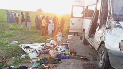 Tarım işçilerini taşıyordu! Mardin'de feci kaza!