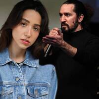 "Sahneme hiç mi saygın yok!"